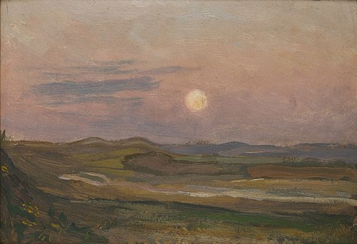 Moonrise over Krzemionki, 1902, Jan Stanisławski