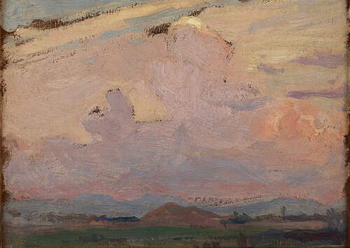 The Sky, 1902, Jan Stanisławski