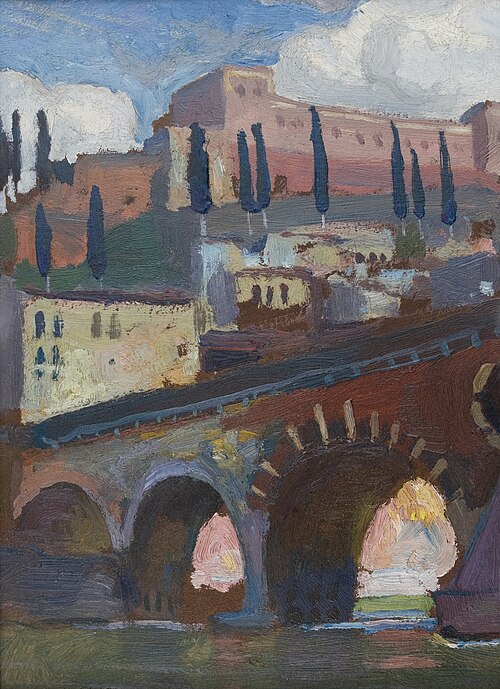 Fortress in Verona, 1902, Jan Stanisławski