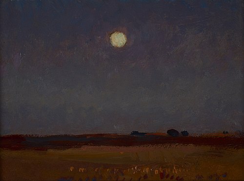 Moonlit Night, 1903, Jan Stanisławski