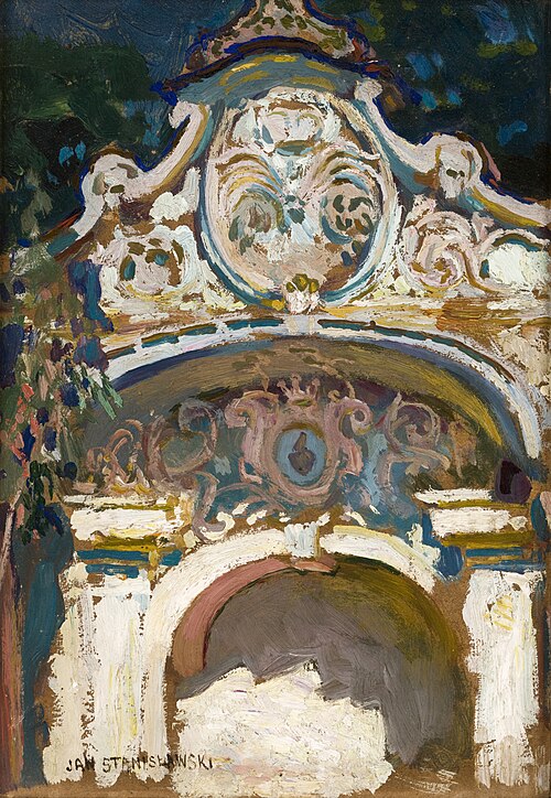 The Vasas' Gate in Kyiv, 1903, Jan Stanisławski