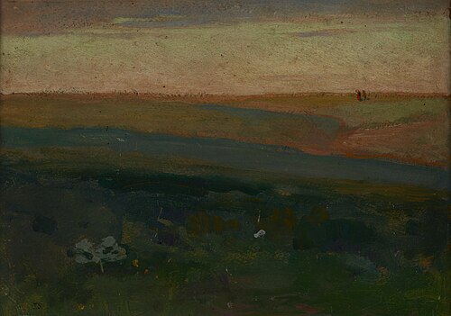 Green Steppe in the Ukraine, 1904, Jan Stanisławski