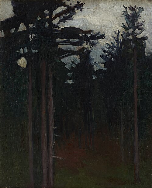 Inside the Forest, 1906, Jan Stanisławski