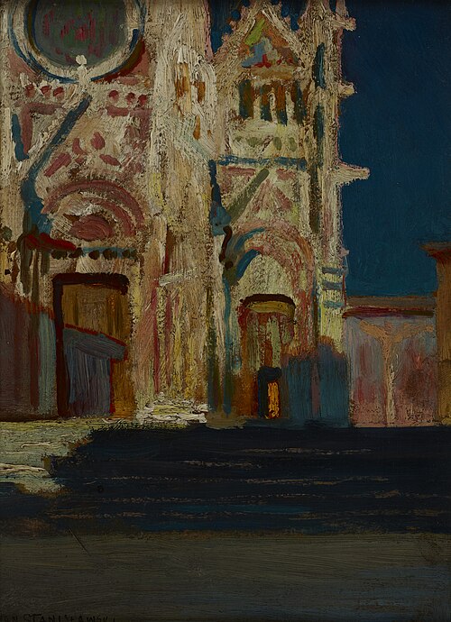 Cathedral in Sienna, 1904, Jan Stanisławski