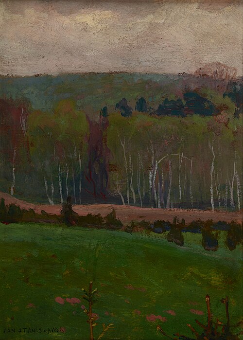 Spring Landscape, 1904, Jan Stanisławski