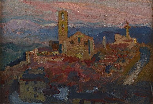 Peruggia at Twilight, 1904, Jan Stanisławski