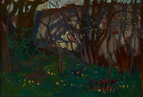 Botanical Garden, 1905, Jan Stanisławski