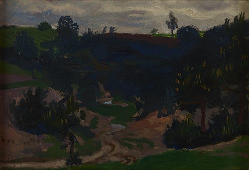 Pine-Trees, 1905, Jan Stanisławski