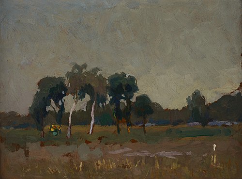 Trees on the Meadow, 1905, Jan Stanisławski