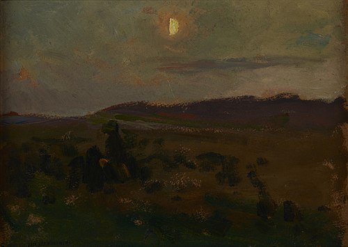Moonrise, 1906, Jan Stanisławski
