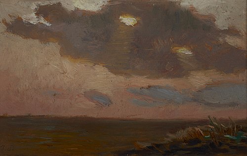 After Sunset, 1906, Jan Stanisławski