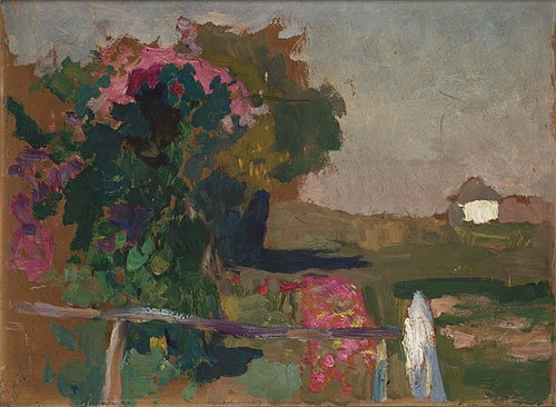 Ukrainian Theme, 1906, Jan Stanisławski