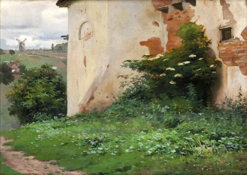 Dziki bez, 1885, Jan Stanisławski