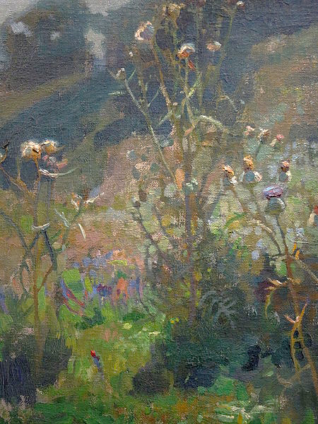 Thistles against the sun, 1903, Jan Stanisławski