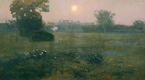 Mondaufgang, 1900, Jan Stanisławski