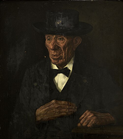 Paysan alsacien, 1922, Gustave Stoskopf