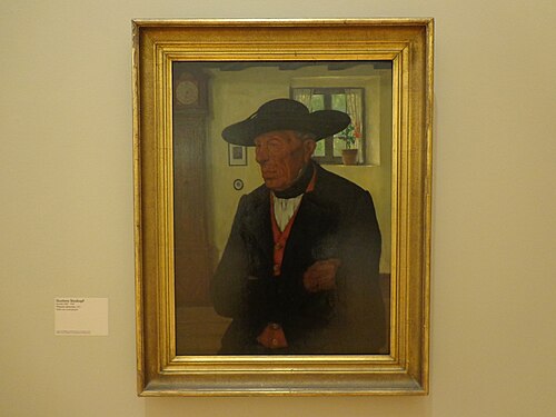 Paysan alsacien, 1925, Gustave Stoskopf