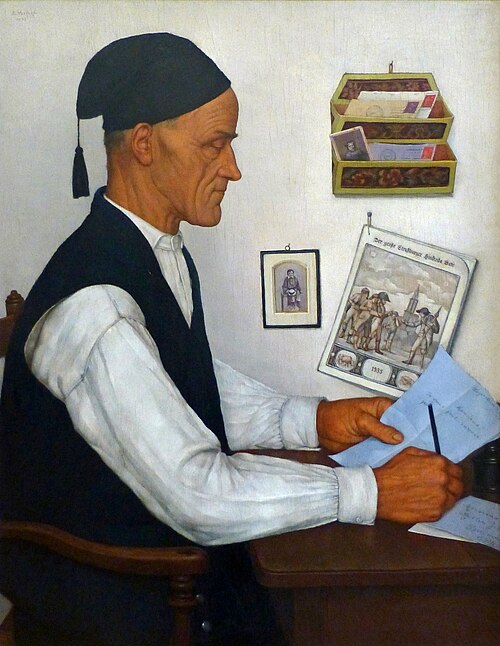 Le Messager boiteux, 1935, Gustave Stoskopf