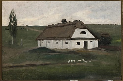 Barn, 1882, Albert Chmielowski