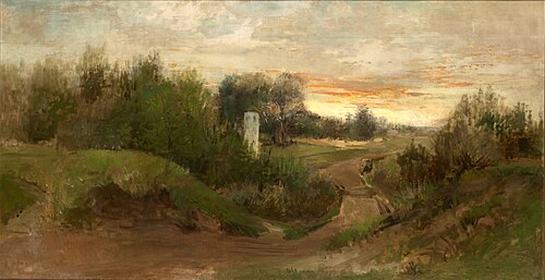 Landscape from the Vincity of Czarnokozińce, , Albert Chmielowski