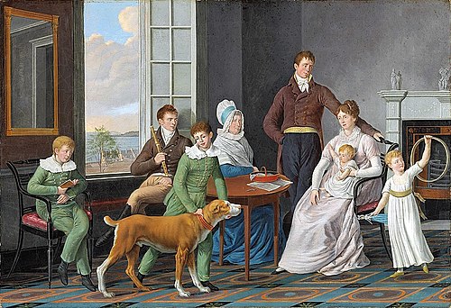 The Woolsey Family, 1809, William Berczy