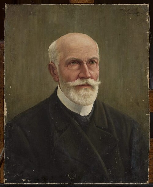 Portrait of Hipolit Łęski, 1913, Feliks Cichocki
