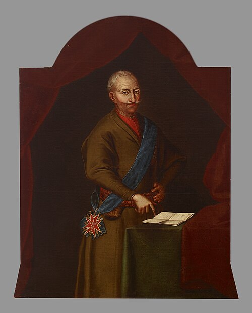 Portrait of Franciszek Stadnicki, Commander of KaIIsz and Governor of Ostrzeszów (1742-1810), , Franciszek Ignacy Molitor