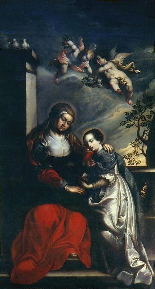 The Education of the Virgin Mary, 1667, Franciszek Lekszycki