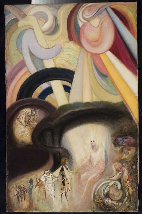 Fantasy – Imagination, 1913, Franciszek Siedlecki