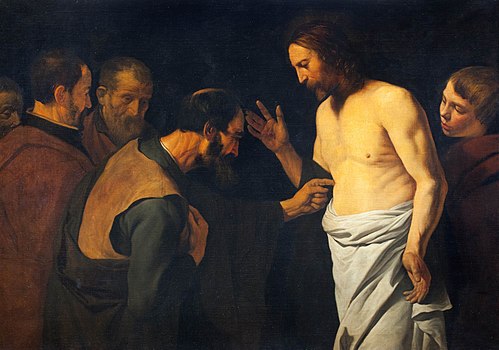 The Doubting Thomas, 1654, Leendert van der Cooghen