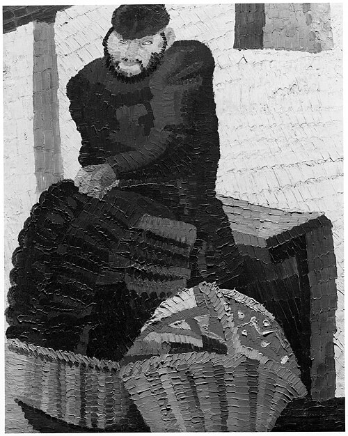 Portrait of a Whitechapel Jew, 1915, Henri Gaudier-Brzeska