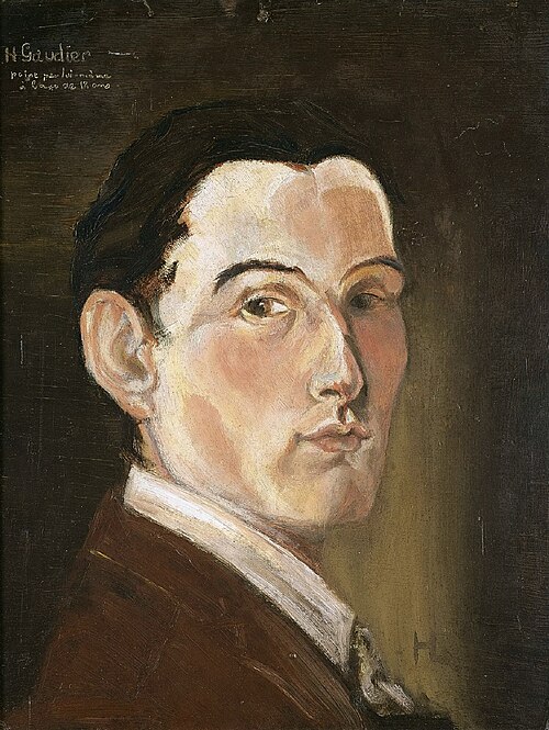 Autoportrait, 1909, Henri Gaudier-Brzeska