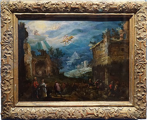 L'Annonce aux bergers, 1550, Frederik van Valckenborch