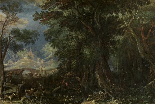 Landscape, 1606, Frederik van Valckenborch