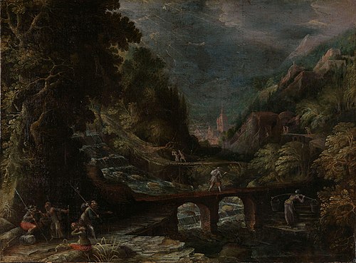 Woodland Scene, 1622, Frederik van Valckenborch