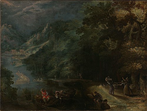 Woodland Scene, 1622, Frederik van Valckenborch