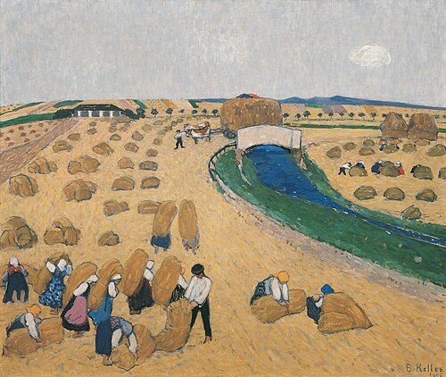 Die Ernte, 1908, Broncia Koller-Pinell