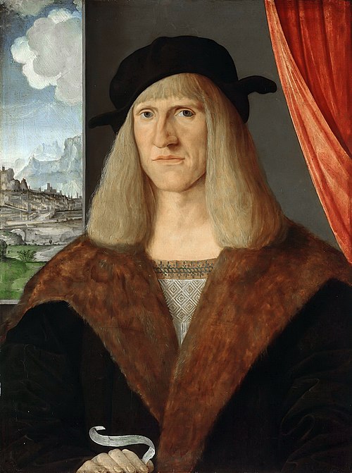Portrait of a German, 1500, Jacopo de' Barbari