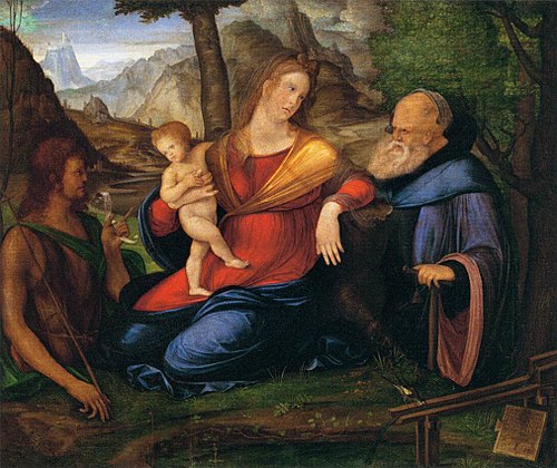 The Virgin at the Fountain, 1512, Jacopo de' Barbari