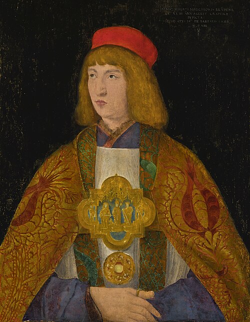 Albrecht of Brandenburg, 1508, Jacopo de' Barbari