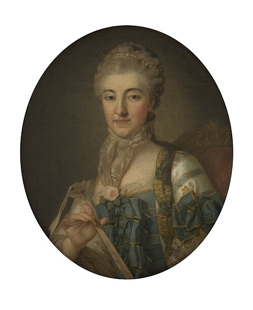 Portrait of Izabela Branicka née Poniatowska, 1767, Per Krafft