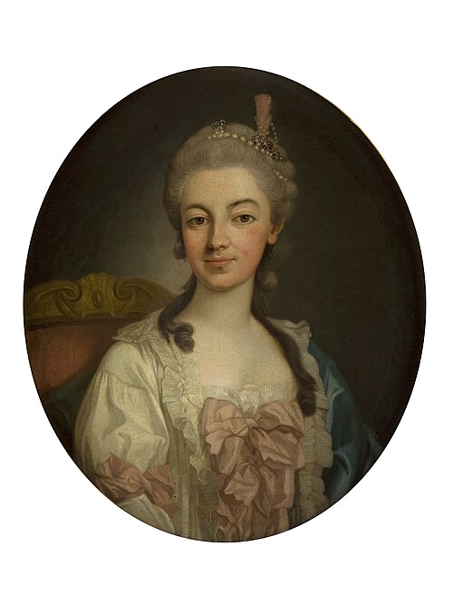Portrait of Teresa Poniatowska, 1767, Per Krafft