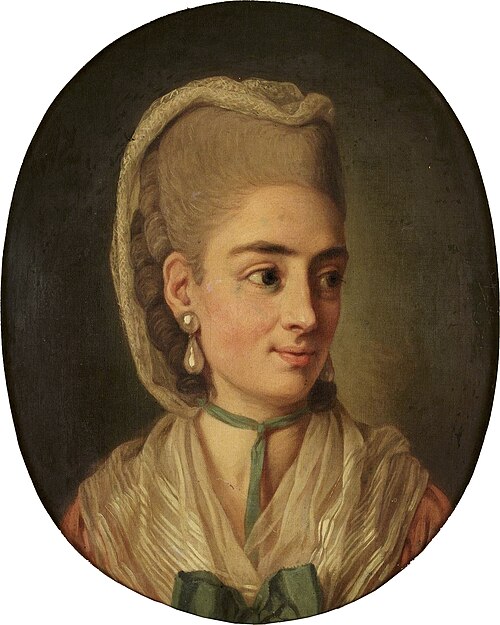 Portrait of an unknown Lady, 1750, Per Krafft
