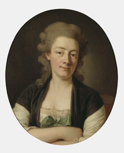 The Artist's Wife Maria Wilhelmina, , Per Krafft