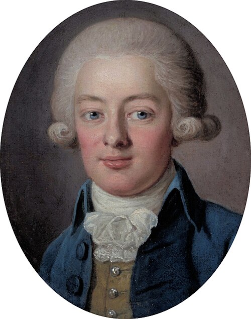 Secretary Konrad Arvid Johan Mandorf, 1793, Per Krafft