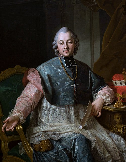 Portrait of Ignacy Krasicki, 1767, Per Krafft