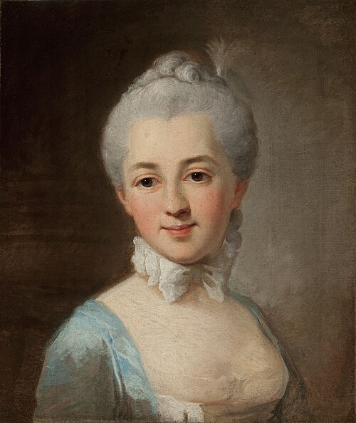 Portrait of Izabela Lubomirska née Czartoryska, 1767, Per Krafft