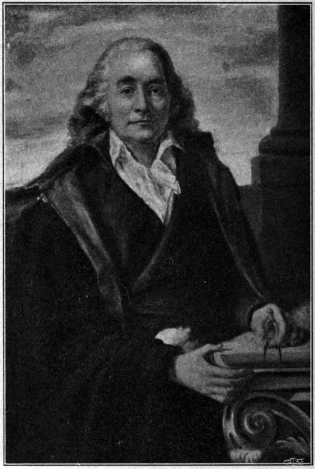 Louis Jean Desprèz, Shwedish architect and artist, 1750, Per Krafft den yngre