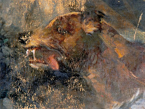 Hundekopf, 1875, Carl Rudolf Huber