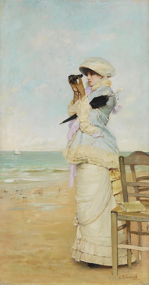 En vue, 1880, Vicente Palmaroli